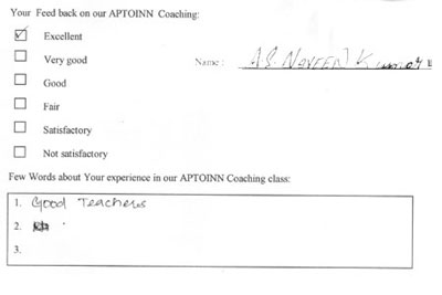 NATA Coaching Centre in Salem